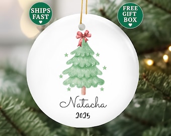 Baby Girl First Christmas Ornament, Personalized Baby Girl Keepsake Baby Girl First Christmas Baby's First Christmas Girl Baby Girl Ornament