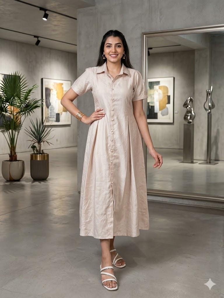 long sleeve shift maxi dress Elmont Long Sleeve Maxi Dress