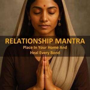 Relationship Mantra | Place In Your Home And Heal Every Bond