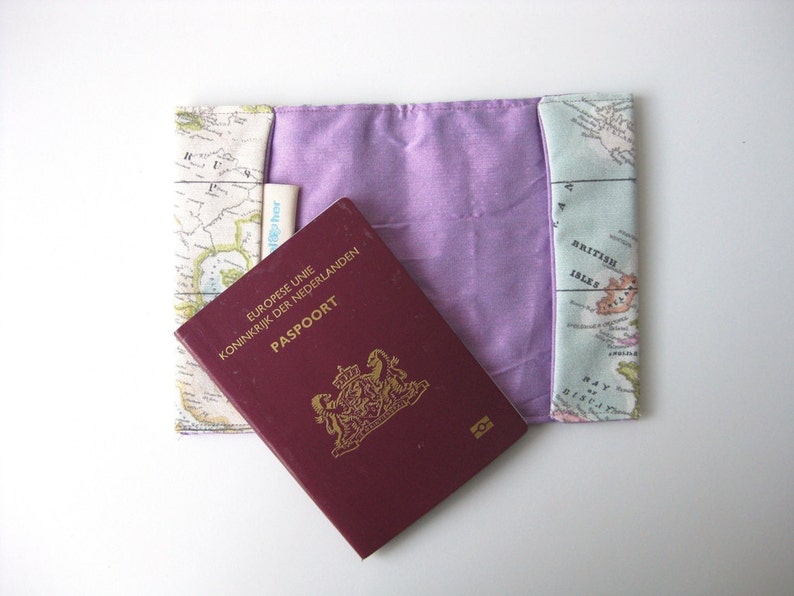 BFCM SALE Passport cover. world map passport. blue map passport. blue map travel gift. It's a blue world world map image 4