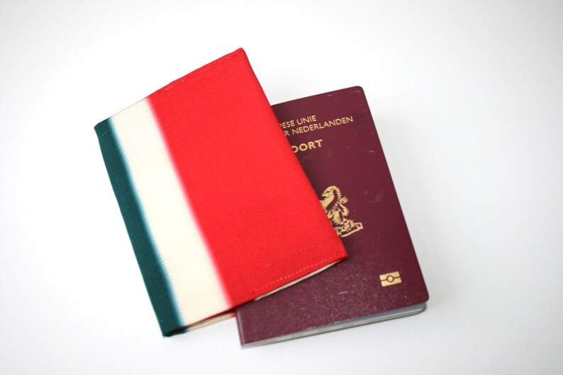 Japanese passport cover travel gift Japan Obi upcycle recycle. Etsy