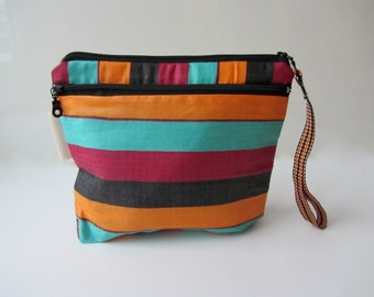 BFCM SALE Kids Holiday pouch travel bag striped Perry the platipus colors