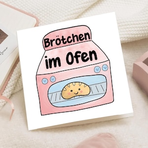 Personalisierte Karte, Schwangerschaftsverkunden, Babyankündigung Oma Opa, Überraschung, Baby bekommen, Schwangerschaftsverkündung Tante