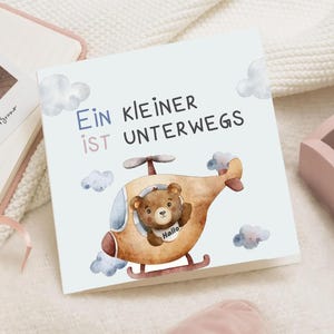 Personalisierte Karte, Schwangerschaft verkunden, Babyankündigung Oma Opa, Überraschung , bekommen Baby, schwangerschaftsverkündung tante