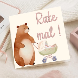 Cartão personalizado, Schwangerschaft verkunden, Babyankündigung Oma Opa, Überraschung, bekommen Baby, schwangerschaftsverkündung tia