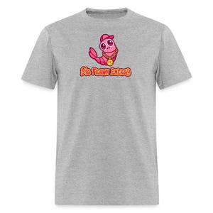 Funny Shrimp T-Shirt | Big Prawn Energy Pun Tee • Seafood Humor Graphic Shirt • Rapper Crustacean Gift