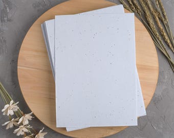 Handmade Carrot Seed Paper: Plantable DIY Craft Sheets