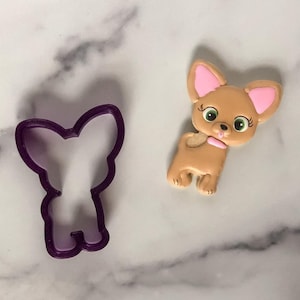 Chihuahua Cookie Cutter or Fondant Cutter and Clay Cutter