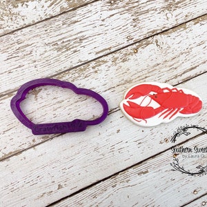 Crawfish #1 or Crawdad Cookie Cutter and Fondant Cutter and Clay Cutter