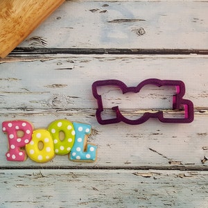 Pool Cookie Cutter and Fondant Cutter and Clay Cutter