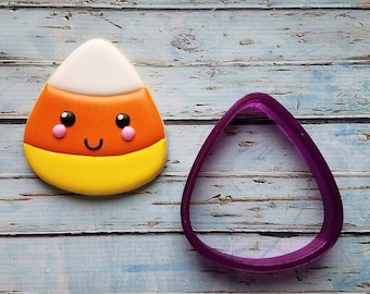 Candy Corn or Guitar Pick Cookie Cutter or Fondant Cutter and Clay Cutter