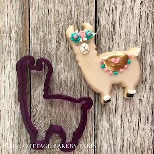 Llama #2 Cookie Cutter and Fondant Cutter and Clay Cutter