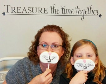 Funny Bunny Cookie Cutter and Fondant Cutter and Clay Cutter