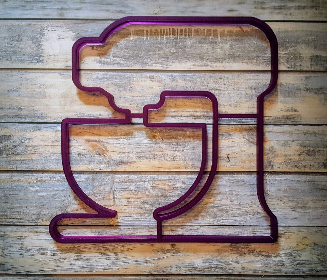 Large Kitchen Stand Mixer Cookie Cutter or Fondant Cutter and Etsy