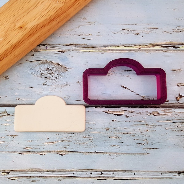 Vintage Street Sign Cookie Cutter and Fondant Cutter and Clay Cutter