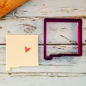 State of New Mexico Cookie Cutter and Fondant Cutter and Clay Cutter