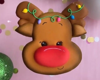 Reindeer Cookie Cutter by Mantequilla