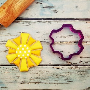 Sun Cookie Cutter and Fondant Cutter and Clay Cutter