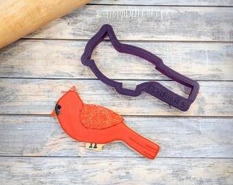 Cardinal Cookie Cutter and Fondant Cutter and Clay Cutter