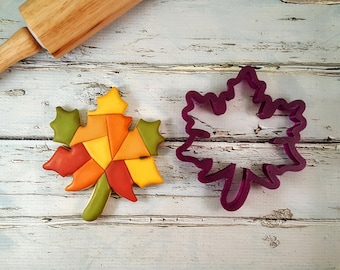 Fall Autumn Oak Leaf Cookie Cutter and Fondant Cutter and Clay Cutter