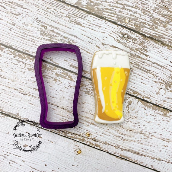 Drinking Glass or Beer Glass Cookie Cutter and Fondant Cutter and