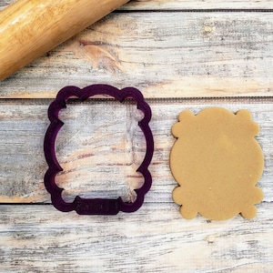 Rachel Plaque Cookie Cutter and Fondant Cutter and Clay Cutter
