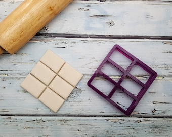 Multi Rectangle Cookie Cutter and Fondant Cutter and Clay Cutter