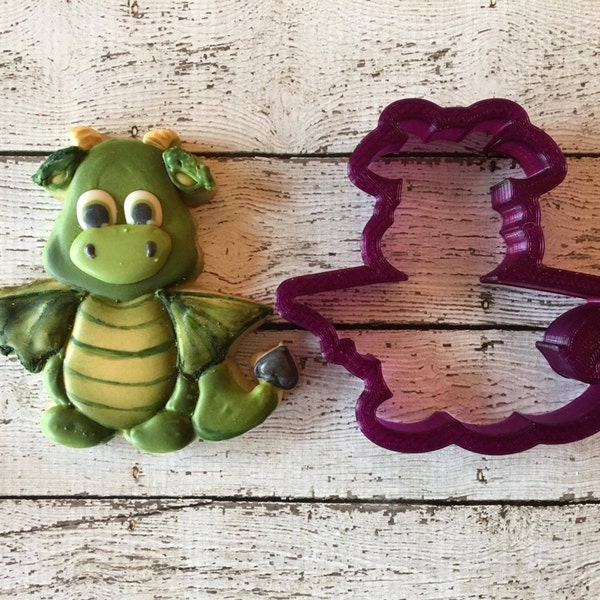 Dragon Cookie Cutter Etsy