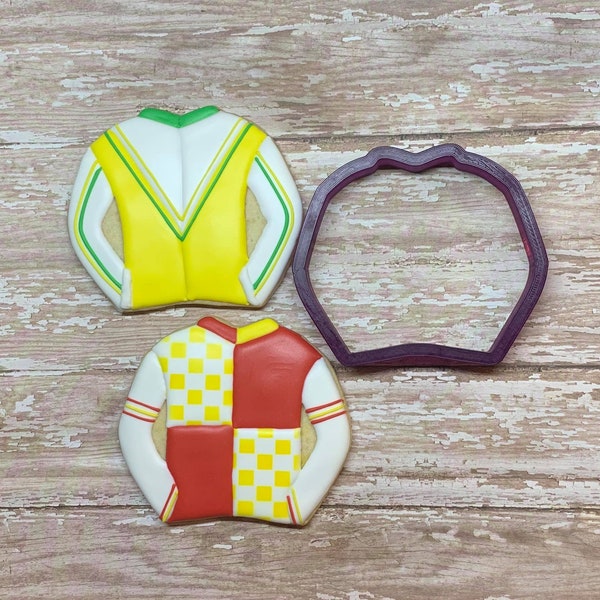 Derby Jockey Jacket Cookie Cutter and Fondant Cutter and Clay Cutter