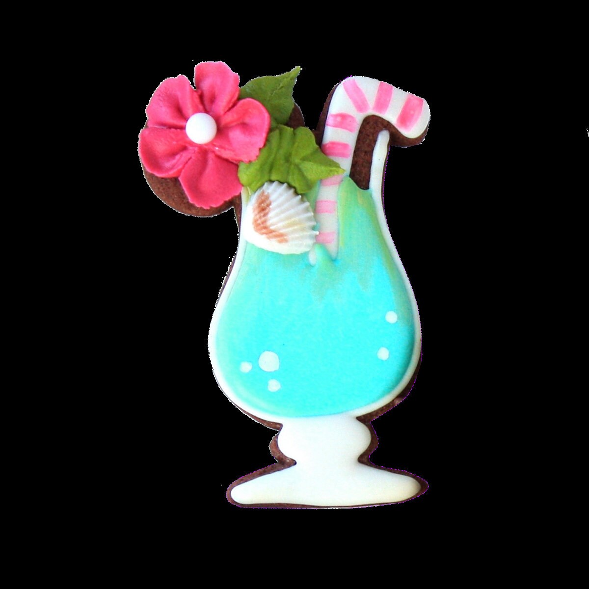 Lilaloa Tropical Drink Cookie Cutter and Fondant Cutter and Clay Cutter ...