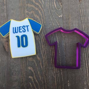 T-Shirt or T Shirt or Nurse Scrub Top Cookie Cutter and Fondant Cutter and Clay Cutter