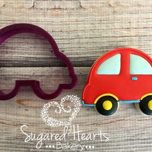 Car #1 Cookie Cutter and Fondant Cutter and Clay Cutter
