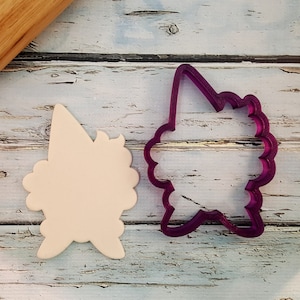 Miss Doughmestic Clown #2 Cookie Cutter and Fondant Cutter and Clay Cutter