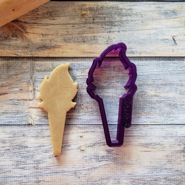 Torch Cookie Cutter and Fondant Cutter and Clay Cutter