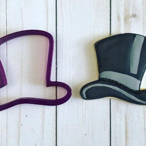 Top Hat #2 or Leprechaun Hat Cookie Cutter and Fondant Cutter and Clay Cutter