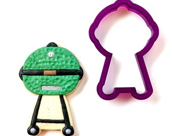 Grill #3 Cookie Cutter or Fondant Cutter and Clay Cutter