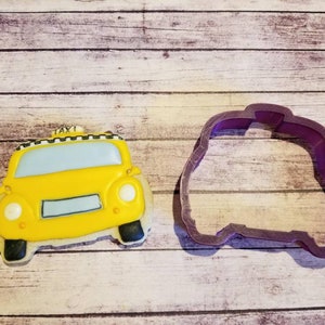Taxi Cab Cookie Cutter and Fondant Cutter and Clay Cutter