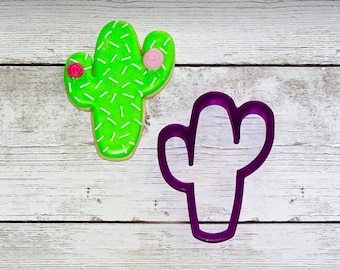 Cactus #2 Cookie Cutter and Fondant Cutter and Clay Cutter