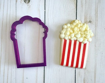 Popcorn / Cupcake Cookie Cutter or Fondant Cutter and Clay Cutter