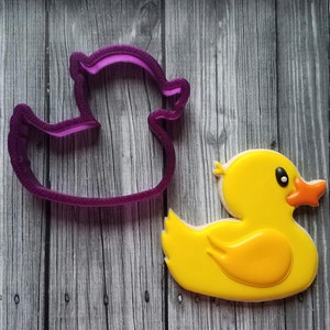 Rubber Duck Cookie Cutter and Fondant Cutter and Clay Cutter