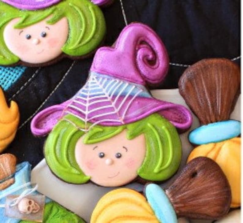 Lilaloa Witch Cookie Cutter and Fondant Cutter and Clay Cutter - Etsy