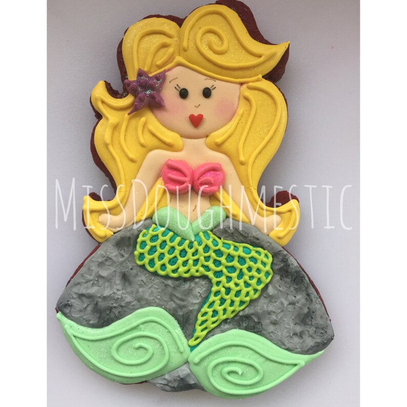 Miss Doughmestic Girl 10 BRIDE or Mermaid Cookie Cutter or Fondant Cutter and Clay Cutter image 2