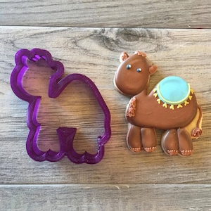 Camel with Nativity Scene Cookie Cutter and Fondant Cutter and Clay Cutter