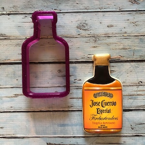 Fiesta Bottle Cookie Cutter and Fondant Cutter and Clay Cutter