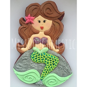 Miss Doughmestic Girl 10 BRIDE or Mermaid Cookie Cutter or Fondant Cutter and Clay Cutter image 4