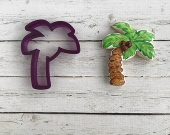 Palm Tree Cookie Cutter and Fondant Cutter and Clay Cutter