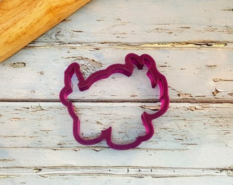 Rhino or Rhinoceros Cookie Cutter and Fondant Cutter and Clay Cutter