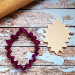 Sacred Heart or Flaming Heart Cookie Cutter and Fondant Cutter and Clay Cutter
