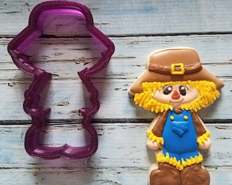 Scarecrow #3 Cookie Cutter and Fondant Cutter and Clay Cutter