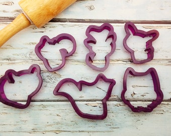 Timberland Animals Cookie Cutter and Fondant Cutter and Clay Cutter